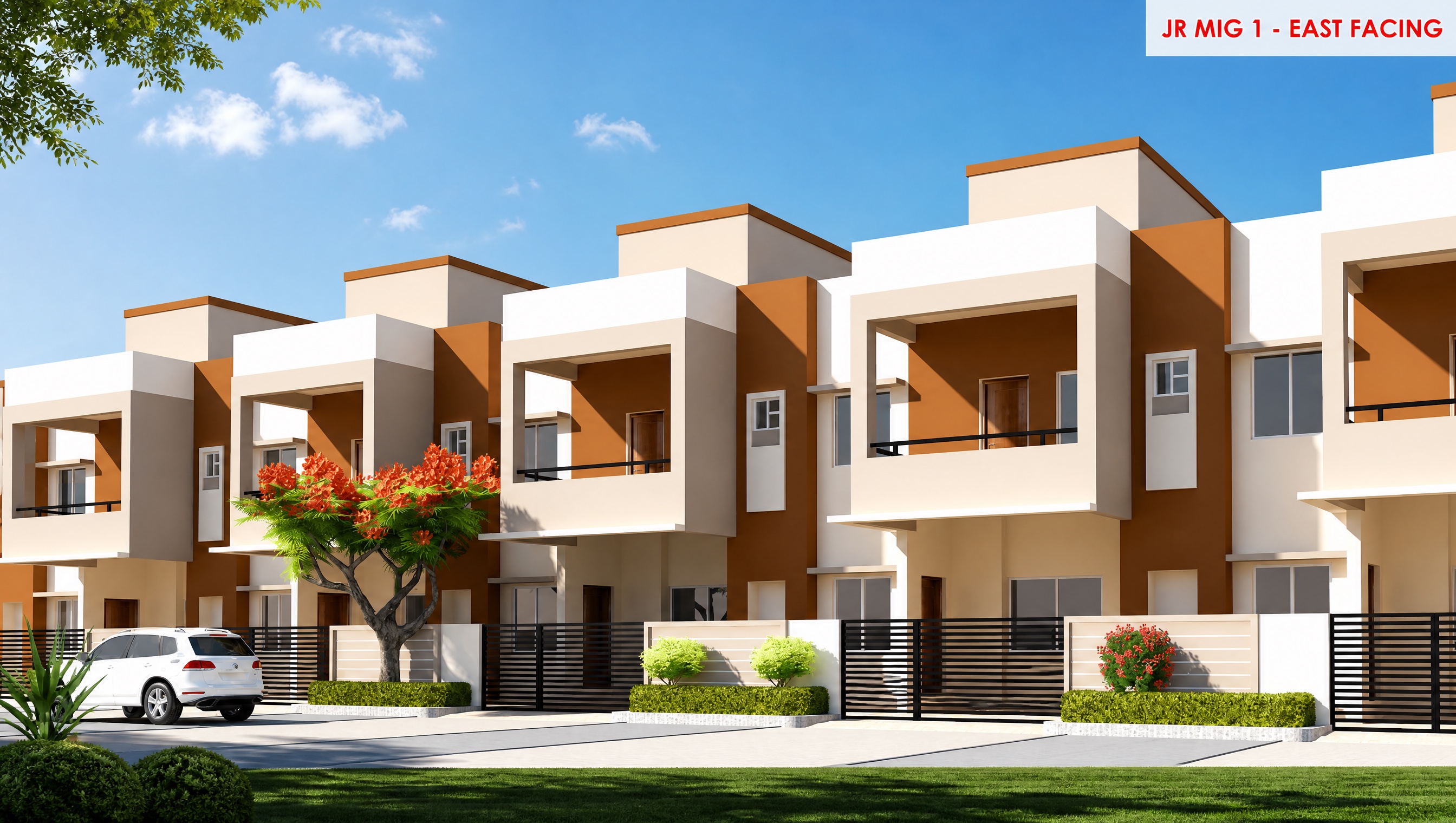 JR MIG 2 BHK Duplex (East Facing), Sector 12